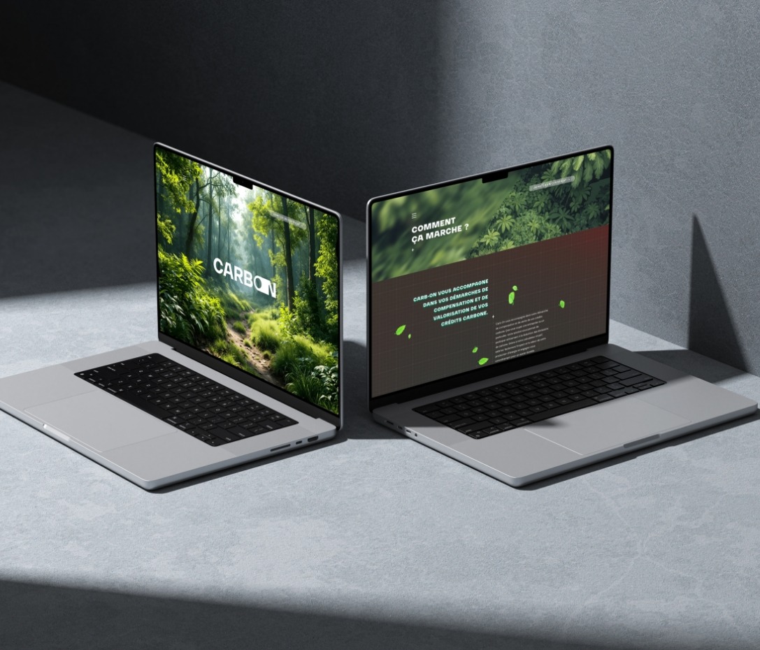 Site internet réalisé par Nidyanet pour CARBON
