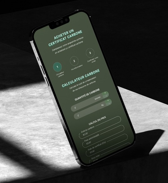 Version mobile et responsive réalisé par Nidyanet pour CARBON