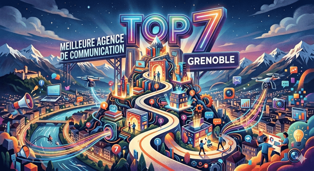 Top 7 des meilleureres agences de communication.à Grenoble