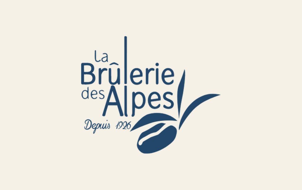 Logo La Brûlerie des Alpes, torréfacteur à Grenoble depuis 1926