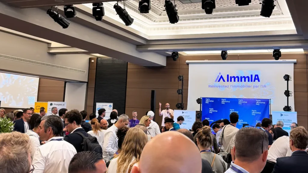Présentation d’ImmIA devant les participants du Paris IA Immo Day