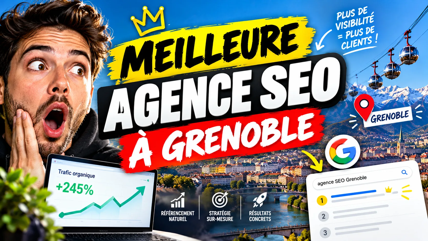 Meilleure agence SEO à Grenoble, choisir son agence de référencement